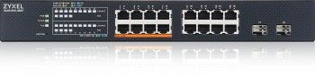Zyxel Networks Xmg1915-18ep, 16-port 2.5gbe, 2 Sfp+, 8 X Poe++ 180W Smart – 6