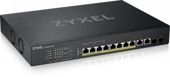 Zyxel Networks Xs1930-12hp, 8-port Multi-gigabit Smart Managed Poe 375watt – 2