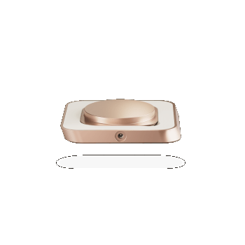 Zens Magnetic Nightstand Charger Copper – 3