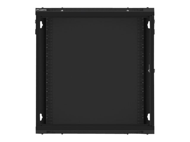LANBERG Wall mount 19i 12U 600x600 black – 2