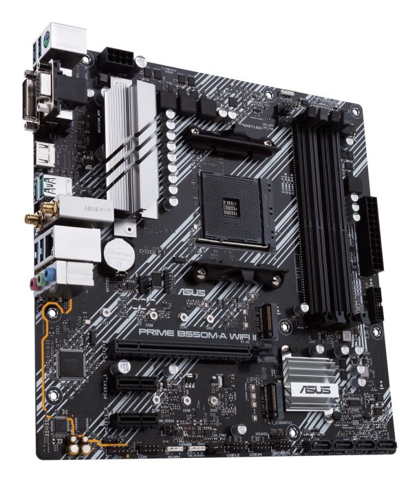 Mainboard ASUS AMD B550 SAM4 MicroATX 2xPCI-Express 3.0 1x DDR4 – 4
