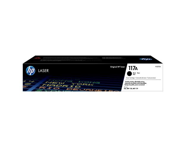 HP 117A (W2070A) Lazerinė kasetė, Juoda – 2