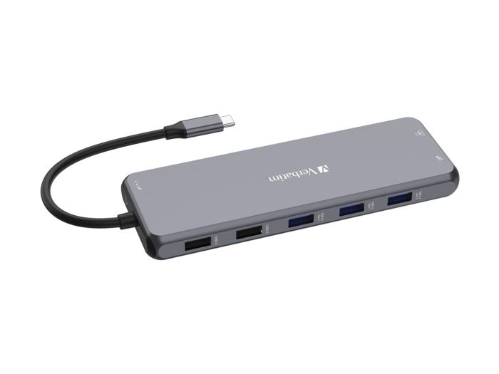 VERBATIM USB-C Pro Multiport Hub 13 Port – 7