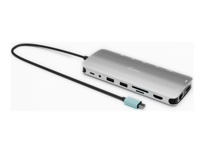I-TEC USB-C Metal Nano Dock 3xDisplay+PD