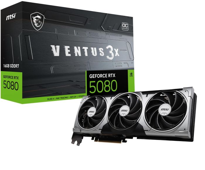 Graphics Card MSI NVIDIA GeForce RTX 5080 GDDR7 16GB