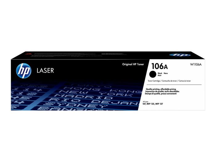 HP 106A Black Laser Toner Cartridge – 2