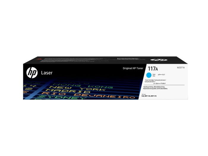 HP 117A Cyan Laser Toner Cartridge – 2