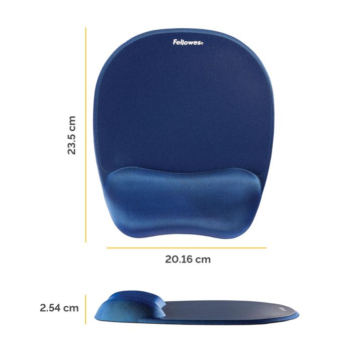 MOUSE PAD MEMORY FOAM/SAPPHIRE 9172801 FELLOWES – 2