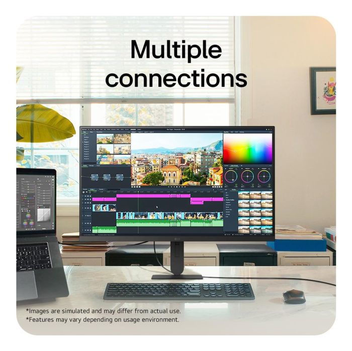 LCD Monitor LG LCD 27U710B-B 27" 4K – 7