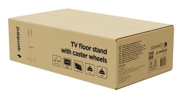 TV SET ACC FLOOR STAND 32-55"/TVS-55T-03 GEMBIRD – 4