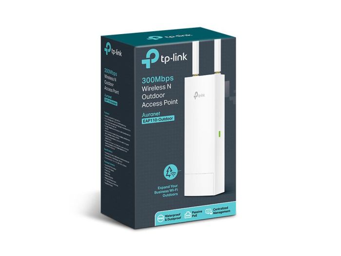Access Point TP-LINK 300 Mbit/s 2xAntennas quantity EAP110-OUTDOOR – 4