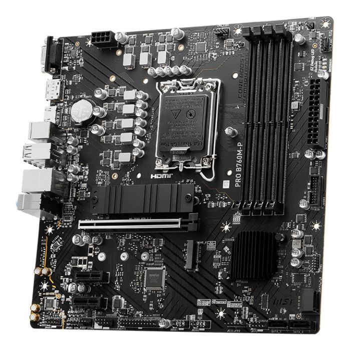 Mainboard MSI Intel B760 Express LGA1700 Micro-ATX 2xPCI-Express 1x DDR5 – 3