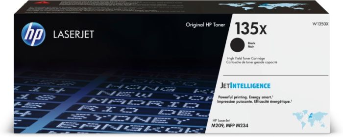HP 135X (W1350X) Lazerinė kasetė, Juoda – 2