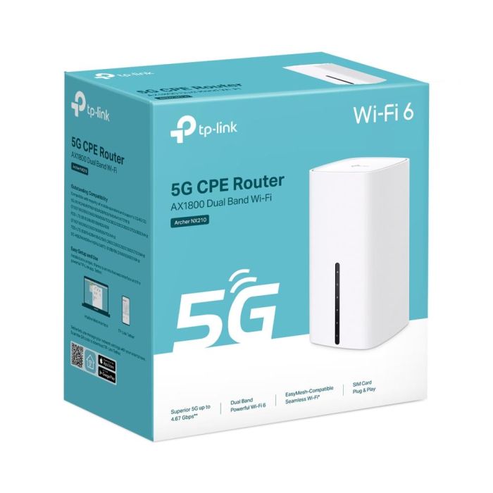 Wireless Router TP-LINK Router 1800 Mbps Mesh ARCHERNX210 – 7