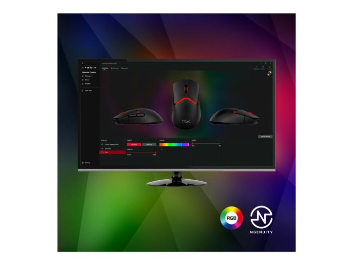 HP HyperX Pulsefire Saga Wired Mouse – 5