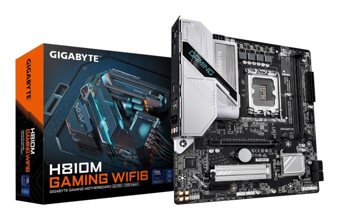 Mainboard GIGABYTE micro ATX Intel H810 2xSlots LGA 1851 (Socket V1) DDR5