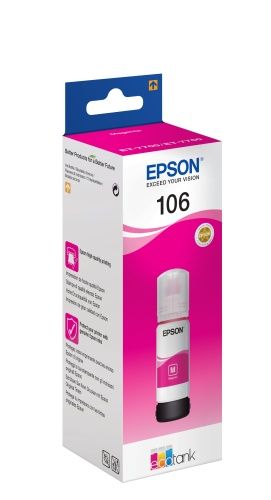 Epson 106 EcoTank (C13T00R340) Rašalo papildymo buteliukas, Purpurinė – 2