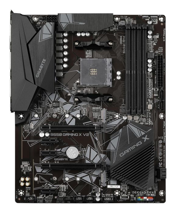 Mainboard GIGABYTE AMD B550 ATX 4xSlots B550 GAMING X V2 (rev. 1.3) DDR4 – 2