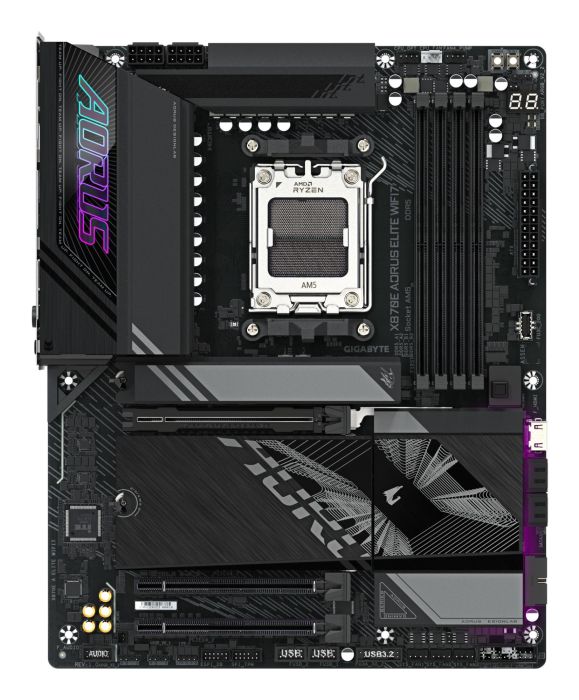 Mainboard GIGABYTE AMD X870E SAM5 ATX 1xPCI-Express 3.0 4x DDR5 – 2