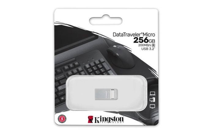 MEMORY DRIVE FLASH USB3.2 256G/MICRO DTMC3G2/256GB KINGSTON – 4