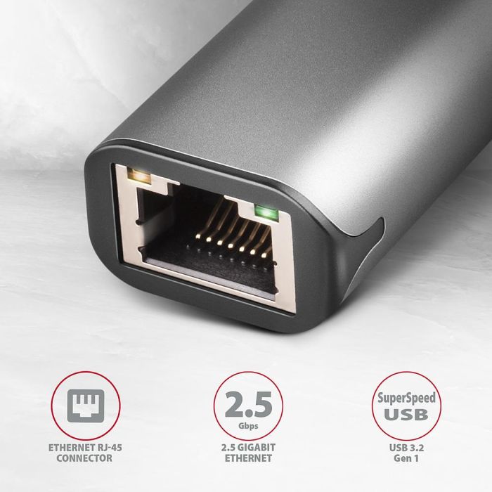 NET ADAPTER USB3.2 2.5G/ADE-25R AXAGON – 2
