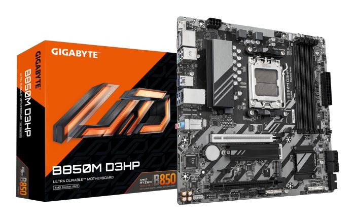 Mainboard GIGABYTE AMD B850 micro ATX 4xSlots DDR5