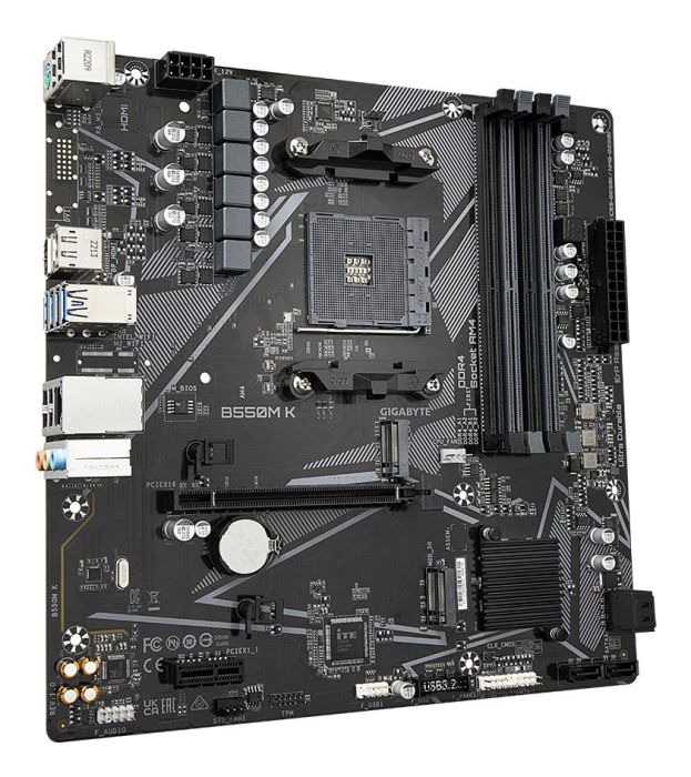 Mainboard GIGABYTE AMD B550 SAM4 Micro-ATX 1xPCI-Express 3.0 1x DDR4 – 3