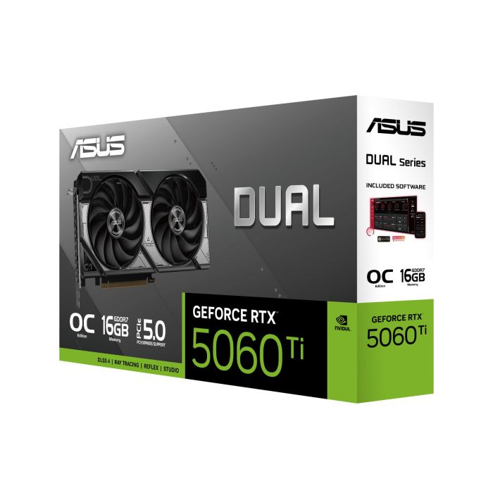 Graphics Card ASUS NVIDIA GeForce RTX 5060 Ti GDDR7 16GB – 14
