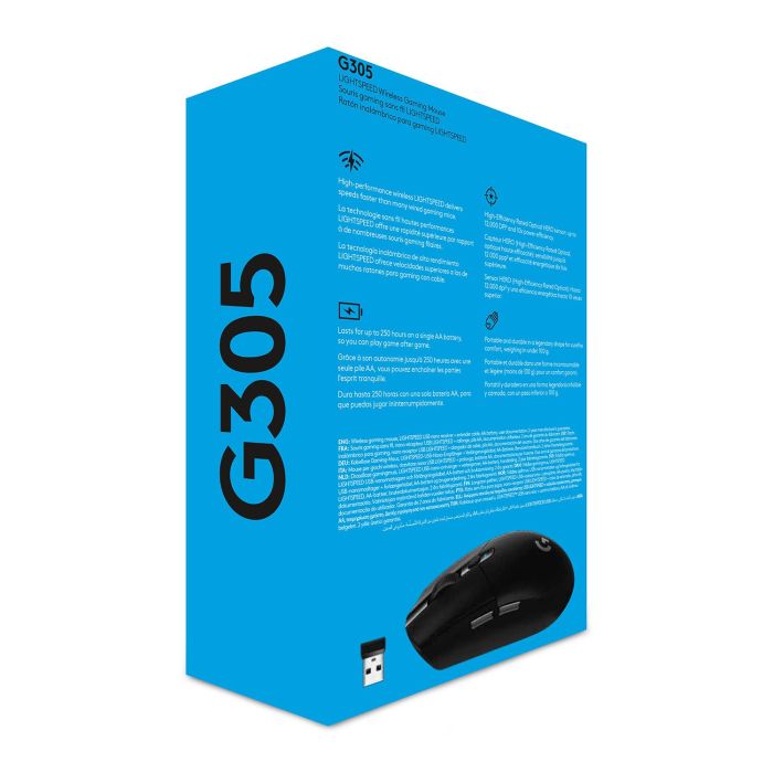 MOUSE USB OPTICAL WRL G305/LIGHTSPEED 910-005283 LOGITECH – 9