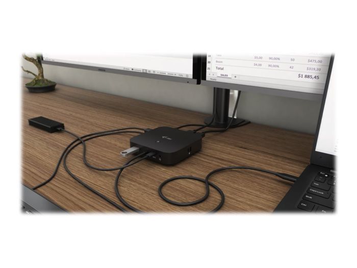 I-TEC USB-C Dual Display Docking Station – 5