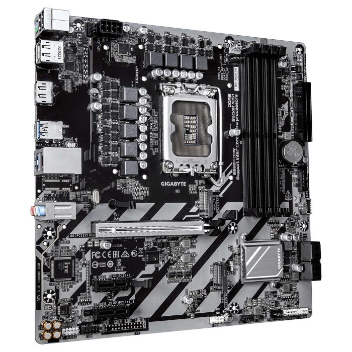 Mainboard GIGABYTE Intel B860 LGA 1851 (Socket V1) micro ATX 4xSlots DDR5 – 3