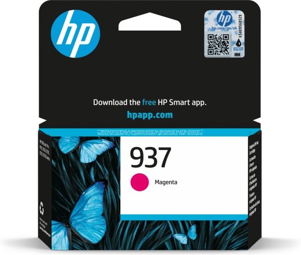 HP 937 (4S6W3NE) Rašalinė kasetė, Purpurinė – 2