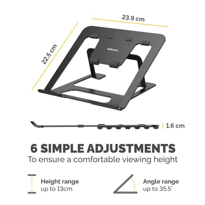 NB ACC STAND PORTABLE/BLACK 100138868 FELLOWES – 5