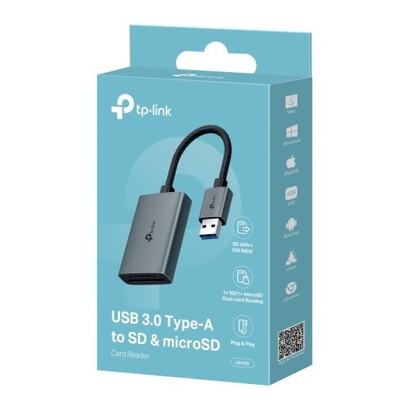 MEMORY READER USB3 SD&MICROSD/UA430 TP-LINK – 4