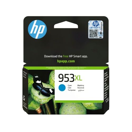 HP 953XL (F6U16AE) Rašalinė kasetė, Žydra