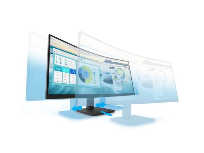 HP P34hc G4 34inch WQHD USB-C Curved – 8