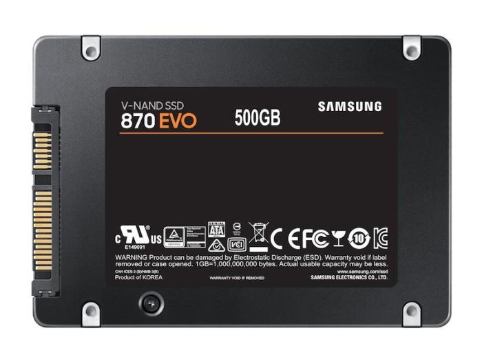 SSD SAMSUNG 870 EVO 500GB – 5