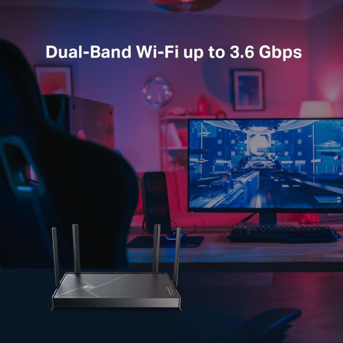 Wireless Router TP-LINK 3600 Mbps ARCHERBE230 – 5