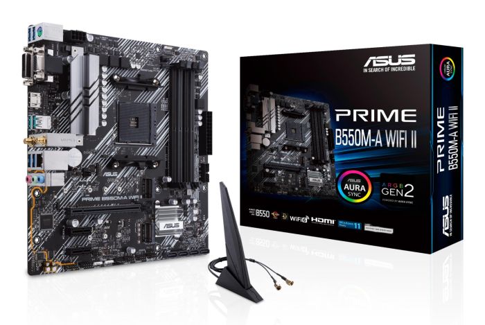 Mainboard ASUS AMD B550 SAM4 MicroATX 2xPCI-Express 3.0 1x DDR4