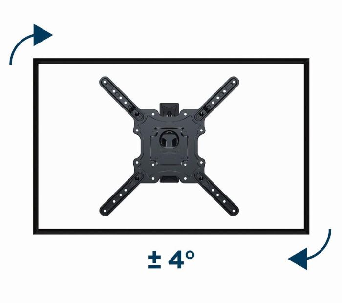 TV SET ACC WALL MOUNT 32-55"/WM-55ST-01 GEMBIRD – 5