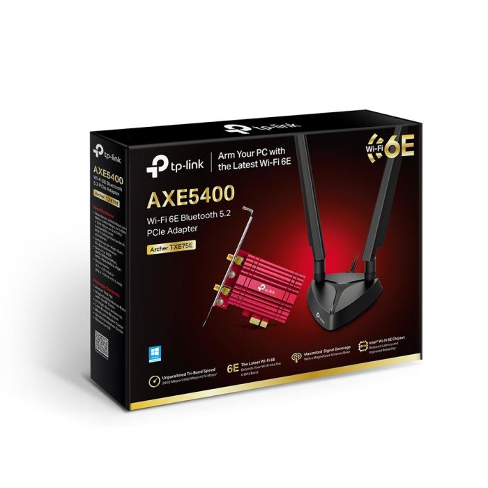 WRL ADAPTER 5400MBPS WI-FI 6E/ARCHER TXE75E TP-LINK – 8