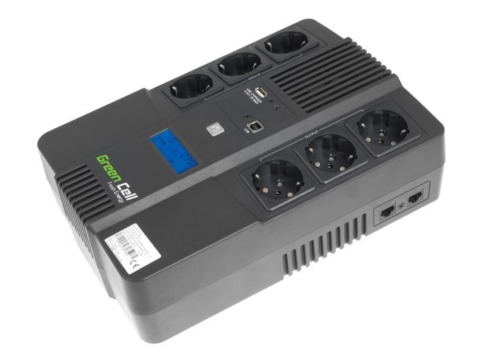 GREENCELL UPS AiO 600VA 360W – 2