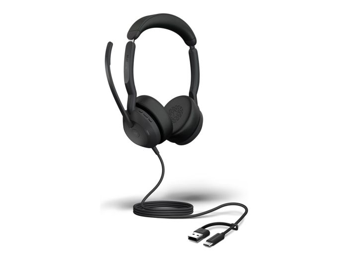 JABRA Evolve2 50 USB C/A MS Stereo – 3
