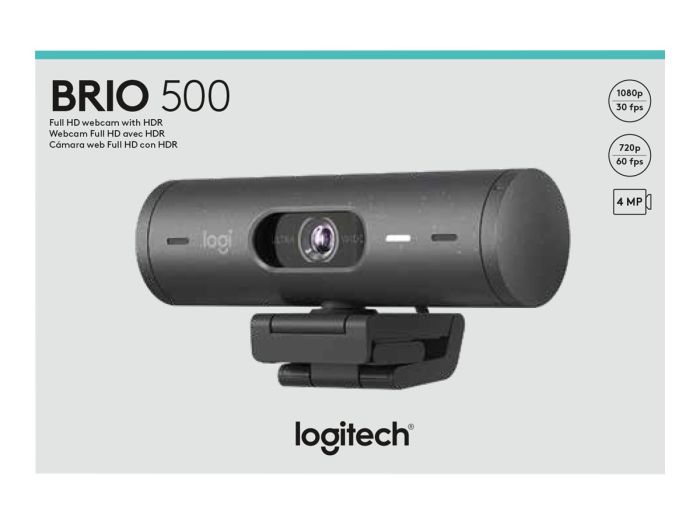 LOGI BRIO 500 Webcam colour 1920 x 1080 – 3