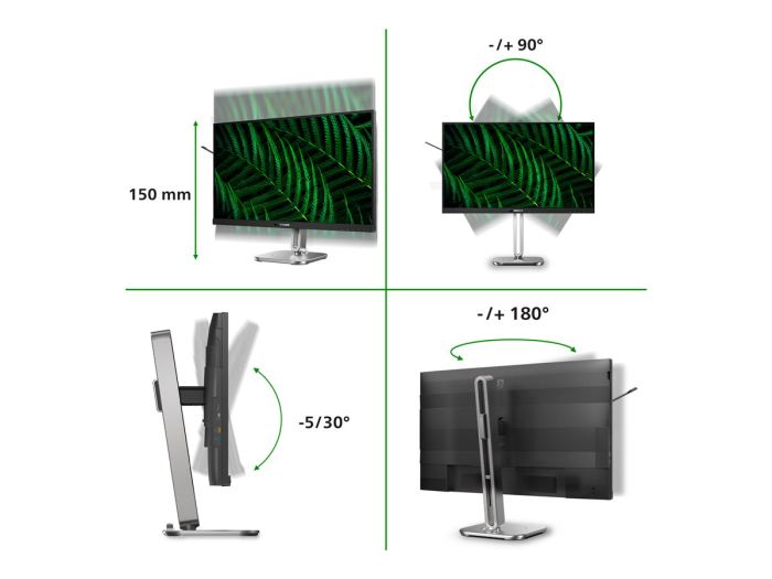 PHILIPS 27B2G5601/00 Monitor 27in QHD – 10