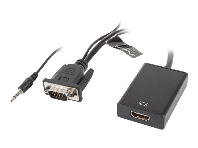 LANBERG AD-0021-BK adapter VGA F – 2