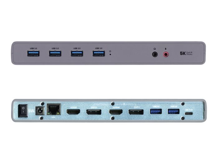 I-TEC USB 3.0/USB-C 5K Dualdock – 4