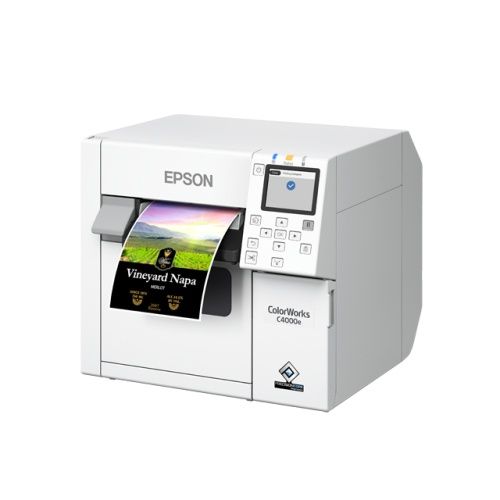 Epson ColorWorks CW-C4000e (bk) Etikečių spausdintuvas rašalinis spalvotas 100 mm/sec USB – 3