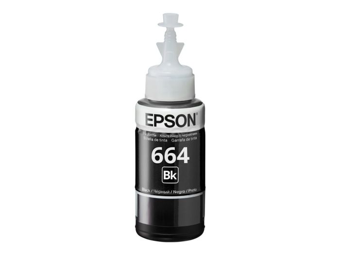 EPSON T6641 BLACK INK BOTTLE 70ML