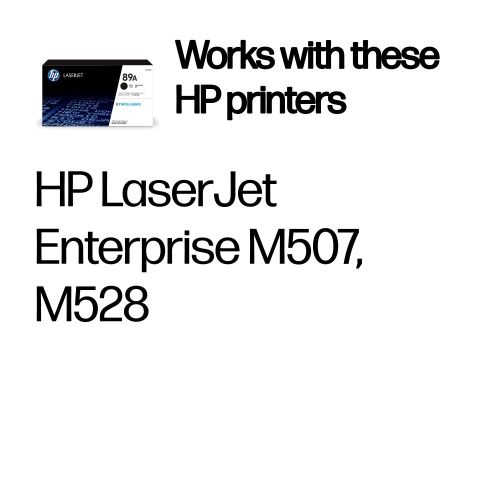 HP 89A (CF289A) Lazerinė kasetė, Juoda – 4